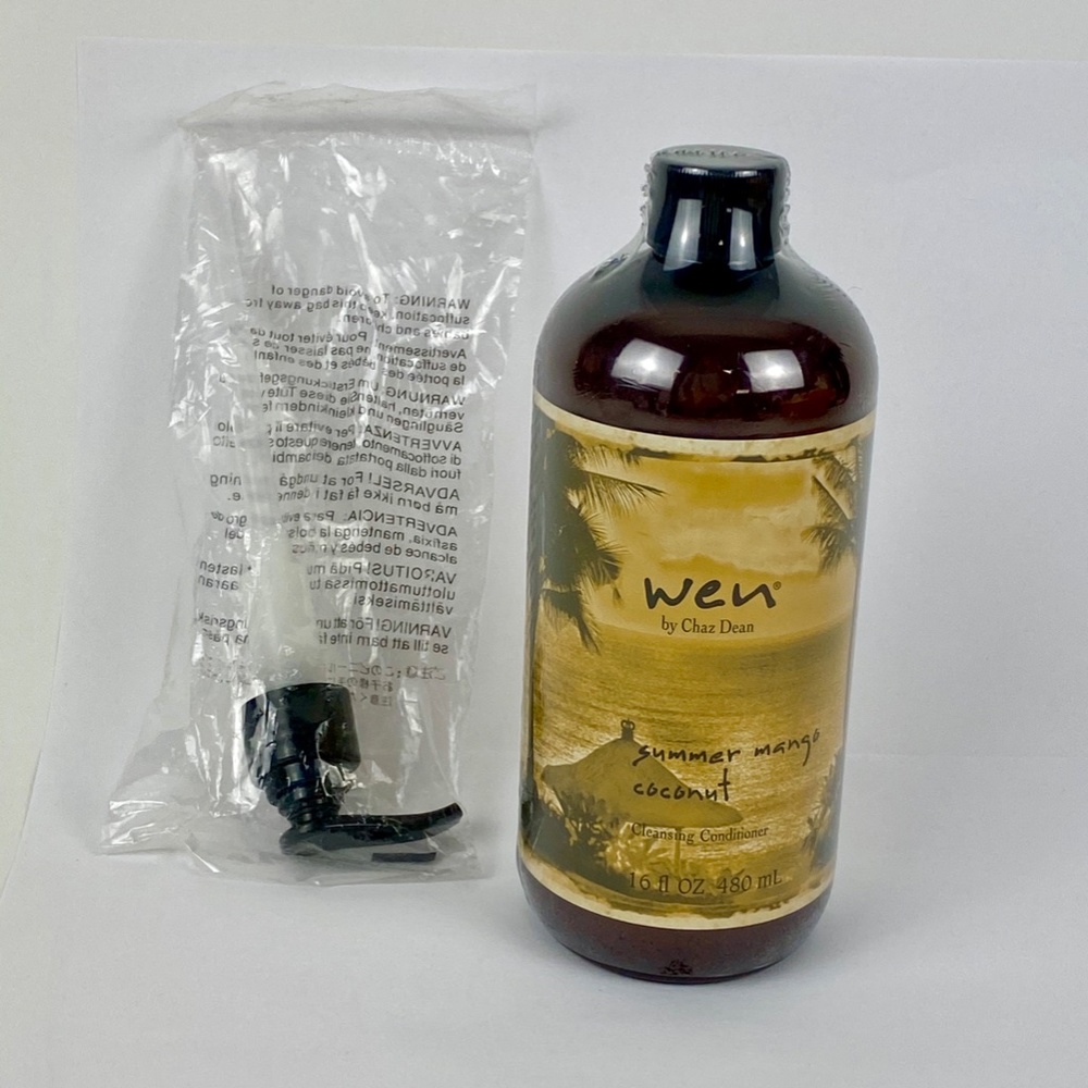 Wen by Chaz Dean Summer Mango Coconut Cleansing Conditioner 16 oz. New! Sealed!